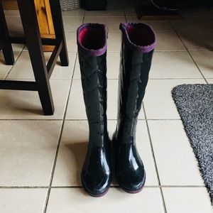 Tommy Hilfiger tall rainboots